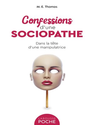 cover image of Confessions d'une sociopathe